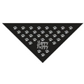 Black Novelty Triangle Bandanna